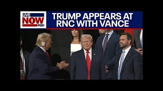 Donald Trump Appears at RNC With Bandaged Ear