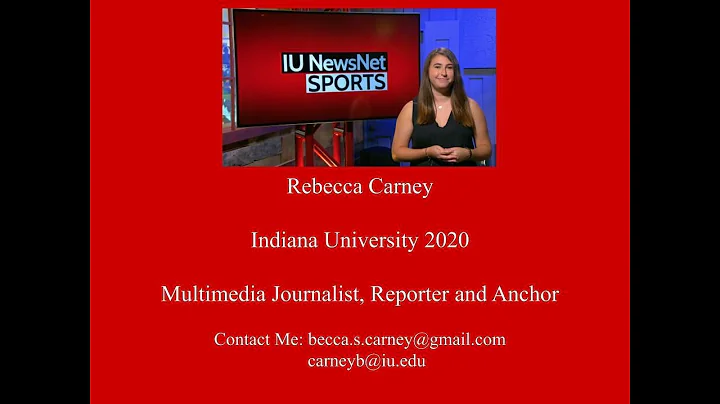 Rebecca Carney Demo Reel 2020
