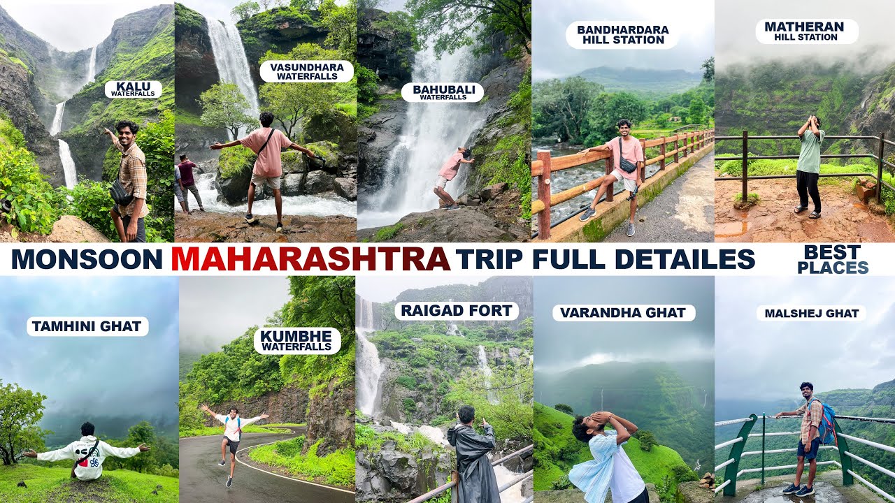 MAHARASHTRA TRIP full detailed vlog || BEST 10 PLACES || 4 nights 5days trip from HYD @life of ANIL!