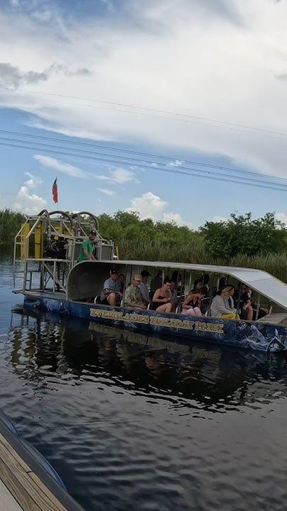 Alligator Tour in Florida Everglades - YouTube