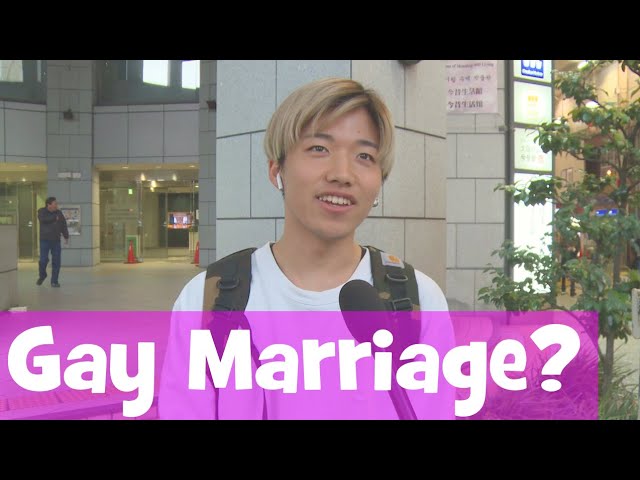 Do Japanese People Support Same Sex Marriage Interview Youtube