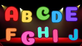 abc Lullaby Song 🌙 | Small Letters Nighttime ABC for USA Kids