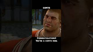 comte — Dragon age : Inquisition dialogue scene