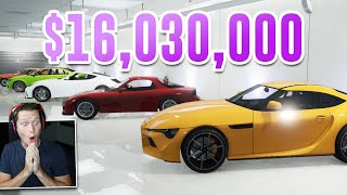 Buying All Cars in the Los Santos Tuners Update ($16,030,000)