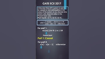 13 GATE Questions on Signals and Systems #gate2026 #gateee #gateece #shortsfeed #shorts #signals