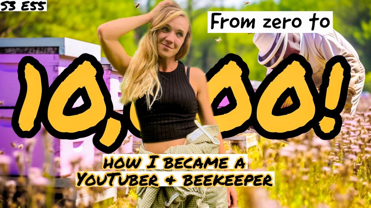 How I Became A Beekeeper And YouTuber! Beekeeping 101 #beekeeping - YouTube