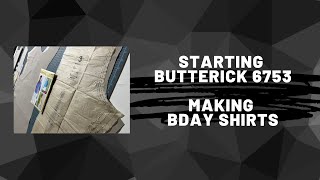 Starting Butterick 6753 | Making Birthday Shirts
Newsletter signup: https://mailchi.mp/f0d200e0da9f/sewing
Planning Channel: https://www.youtube.com/channel/UCO0WCefY4vih0sXJ4YDobcw/videos
Shop LeJanaroBPatterns: https://payhip.com/lejanaro
Amazon Store Front: https://www.amazon.com/shop/lejanarobarnes
Creative Fabrica: https://www.creativefabrica.com/ref/401574/
Connect with us
Instagram: https://www.instagram.com/lejanarobpatterns/
TikTok: https://www.tiktok.com/@lejanarobpatterns
Support the Channel
https://ko-fi.com/lejanaro
Cash App: $LeJanaro
Contact Us
Email: lejanarobpatterns@gmail.com
Amazon Author Page
https://www.amazon.com/author/lejanaro
Affiliate Disclosure: This description may contain affiliate links which means if you purchase a product through one of my links it may provide a small commission at no extra cost to you. This helps support the channel and make videos. I cant thank you enough for choosing to shop through my affiliate links! Thank you for watching and please hit like and subscribe for more videos! Starting Butterick 6753 | Making Birthday Shirts