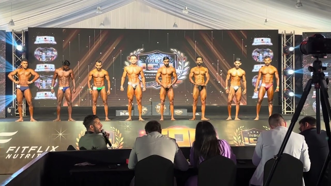 ICN INDIA 2023 GOA supershow...Mens bodybuilding novice 🏅