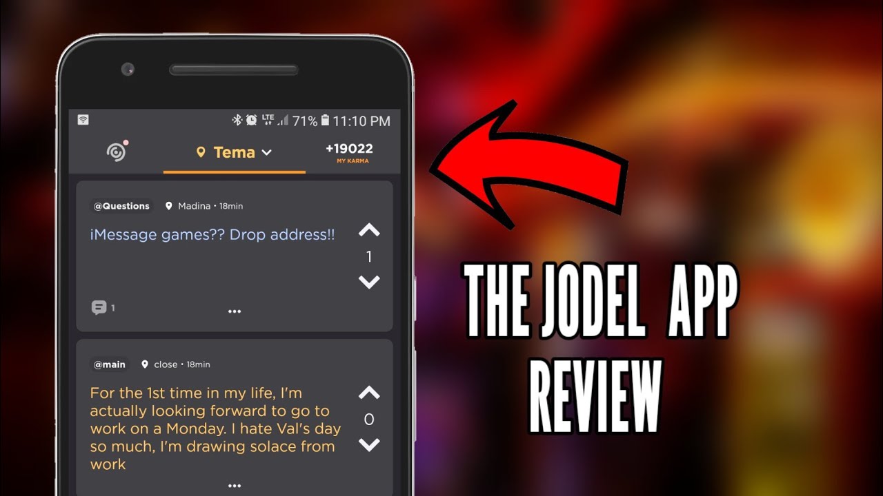 Information Wɔ wiase : The Jodel App Review II