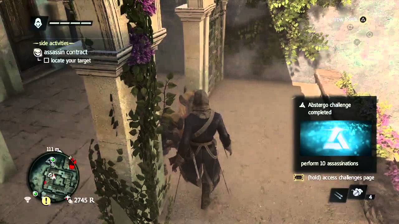 Fun with smoke bombs (Assassin's Creed 4 Black Flag) YouTube