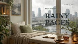 RAINY PAGES | 2 Hours Soft Jazz for Reading & Slow Work (비 오는 낮 재즈) screenshot 4
