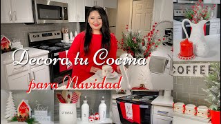 Como decorar Tu cocina para Navidad / Decoración Navideña / Navidad 2021