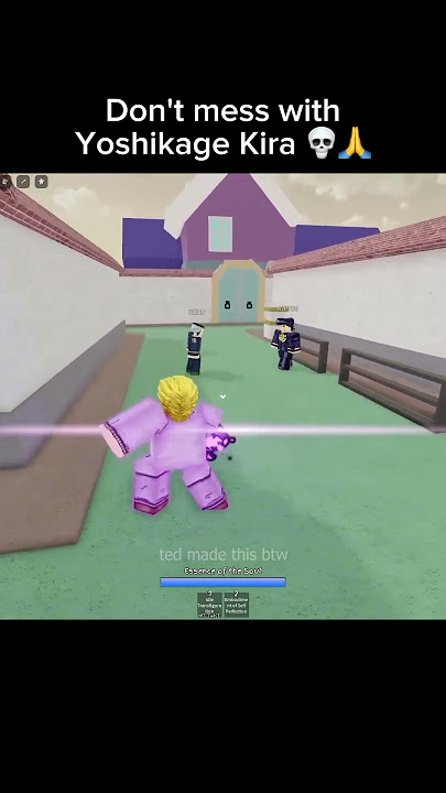 Bro thinks he's Yoshikage Kira 🤦‍♂️🤦‍♂️ #jujutsushenanigans #jjs #jjba #diu  #roblox