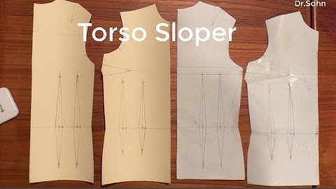 Making a Torso Sloper