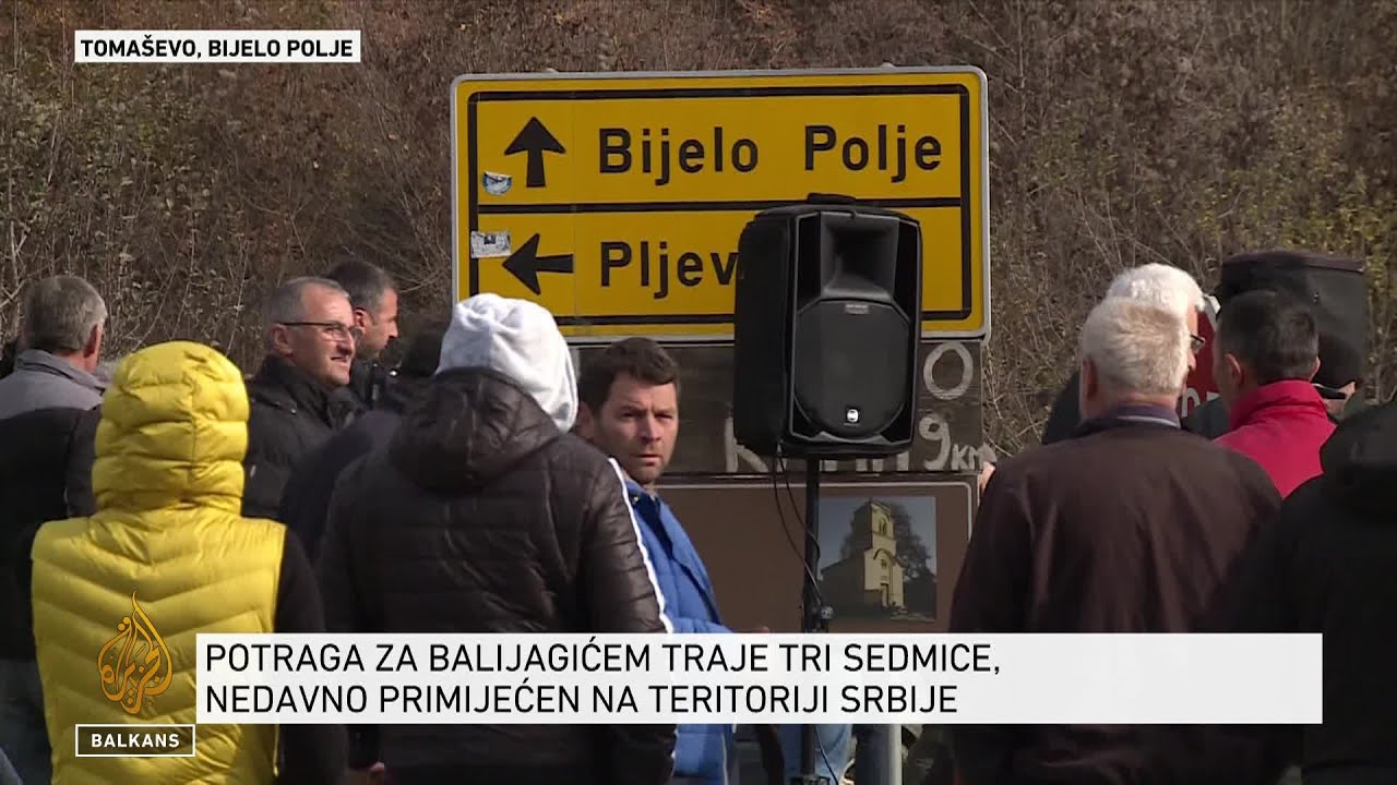 يطالب سكان Vraneška dolina باستقالة الشرطة بسبب البحث غير الفعال عن Balijagi