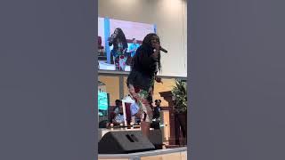 Lucinda Moore at @NewHopeBaptistChurchBHM (Birmingham Al) after singing “Lord I Hear you!! Subscribe