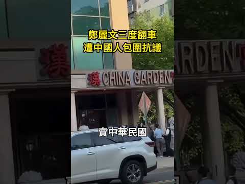 八炯：翻车了，中国人包围郑丽文开呛：卖国贼、出卖中华民国，国民党崩溃 shorts