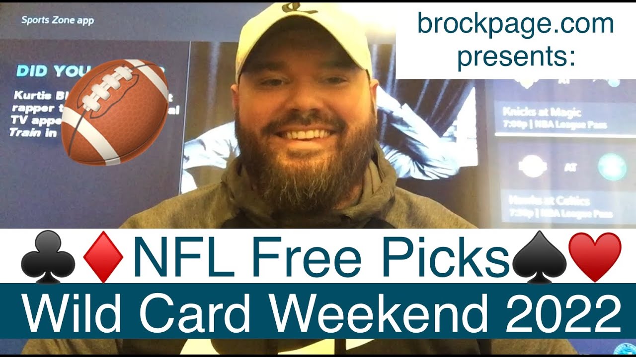 ♣️♦️ NFL Picks (Wild Card Weekend 2022) ♠️♥️ Pro Football Expert Sports