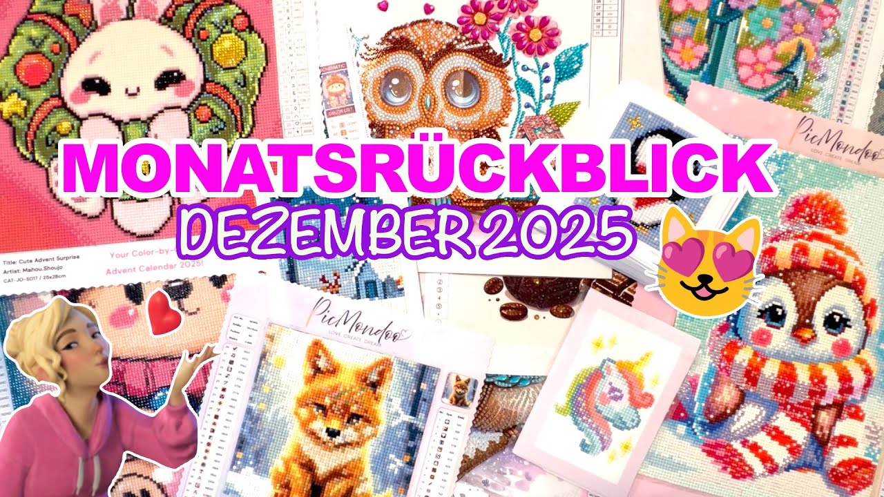 LETZTER MONATSRÜCKBLICK DEZEMBER 2025 ✌🏼 FROHES NEUES JAHR!
