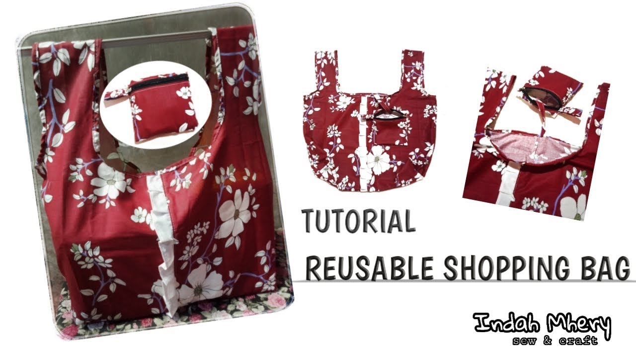 Tutorial Reusable Shopping Bag YouTube