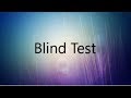 Blind test toutes catgories difficile jeux vidos anime films