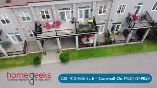 SOLD in Cornwall, Ontario 202- 412 5th E. MLS#1249050