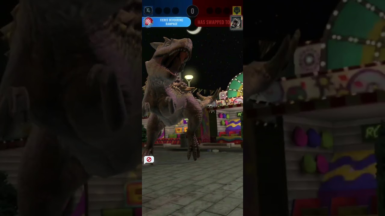 Trykosaurus Terrifying Crit! Sah had no chance. Jurassic World Alive