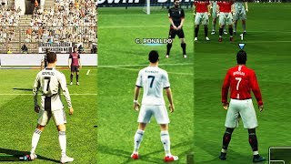 Free Kicks From PES 97 to 19