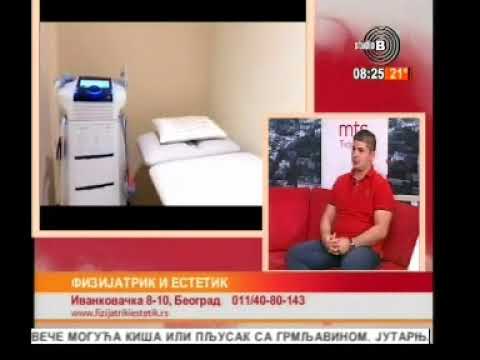 Gostovanje našeg najboljeg fizioterapeuta Miloša Paunovića na TV Studio B