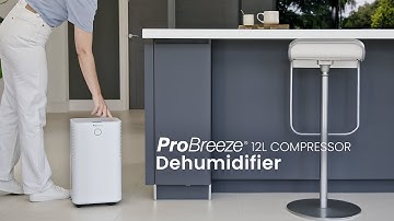 OmniDry 12L Quiet Dehumidifier with Max Extraction