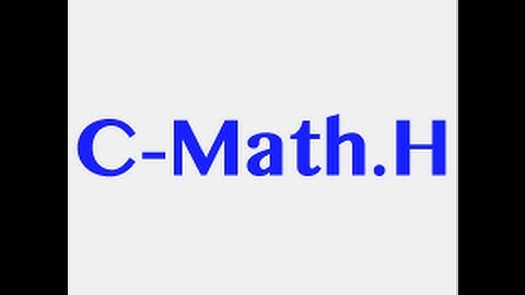 C Programming Language Tutorial- math.h library [sqrt()] in hindi