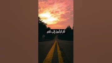 قُلۡ إِنَّ ٱلۡمَوۡتَ ٱلَّذِي تَفِرُّونَ مِنۡهُ فَإِنَّهُۥ مُلَٰقِيكُمۡۖ#❤️#راحة_نفسية #سورة_الجمعة