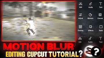 How To Add Motion Blur To Your Gameplay In Capcut 🤯 || How To Add Motion Blur