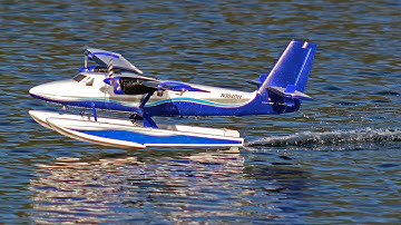 E-flite Twin Otter on Floats 27 August 2022