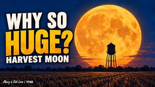 Harvest Moon 2026: Why Does It Look So HUGE at Moonrise | Mary & Fab’s Live Variety Show on YFAB
