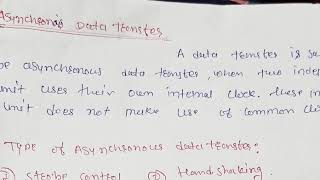 #Strobe control using asychronous data transmission in computer Architecture