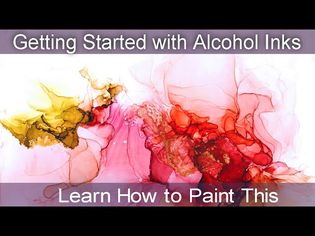 Alcohol Ink Bristol Paper Test Demo 