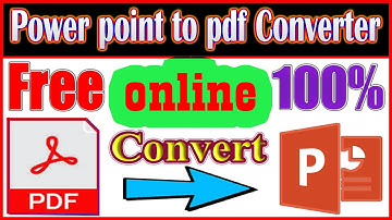 How to convert pdf to powerpoint free online