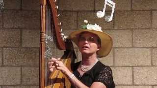 Video thumbnail of "I took my harp to a party"