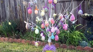 How to make an Easter Egg Tree Tutorial