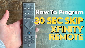 How to Program a 30 Second Skip Button on Xfinity XR-15 Remote