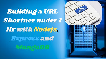 Build a URL Shortener with Node.js, Express & MongoDB | Full Tutorial