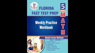 Florida FAST 5th Grade Math Test Prep | Volume 1 Workbook | 2500+ Practice Questions Wealth
