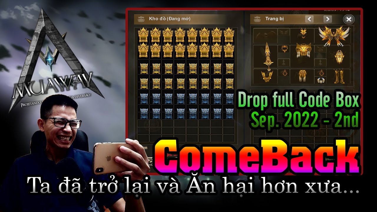 Muaway Code 🔰Live Đập tiếp 48 Box Code Tháng 9 MuAwaY sau 1 tháng vắng bóng | Hoài ...