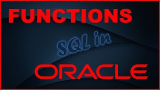 Create an Oracle Function | SQL PLSQL