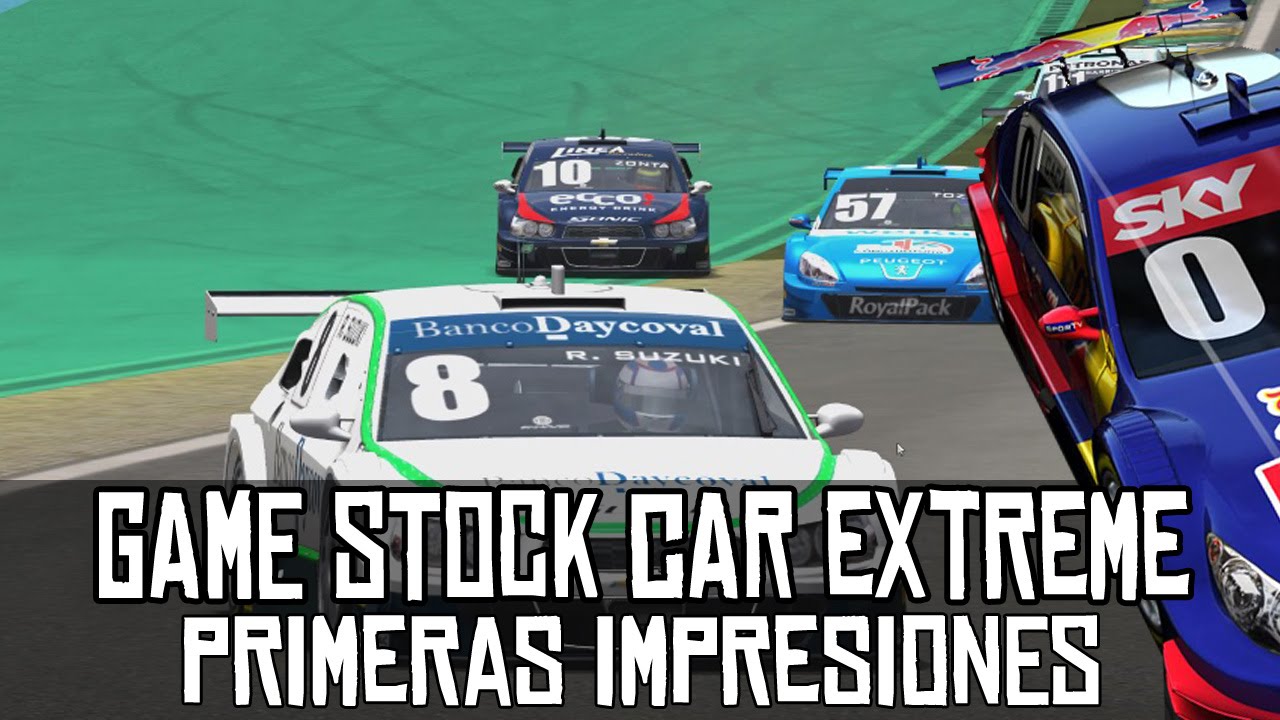 Game Stock Car Extreme Primeras impresiones YouTube