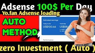 How to  yo.fan adsense loding || New Motheds 3$ CPC |Adsense loading high cpc methods 2023