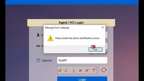 JRGB CSP LOGIN PROBLEM Please enable the device identification service problem solution