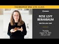 Rose Levy Beranbaum | Thermapen® ONE Live Class
