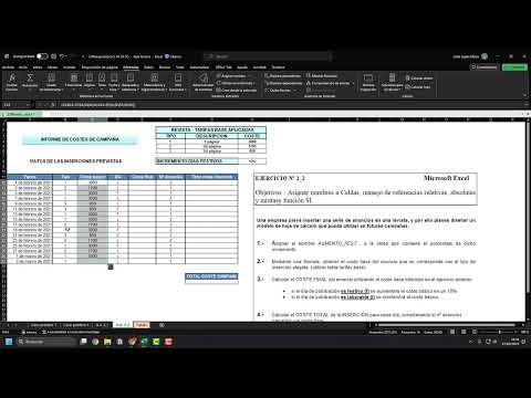 Miniatura del vídeo 10 🔢 Nombres de Celdas, Referencias y Función SI en Excel ✅✨ de Zalathun Learning